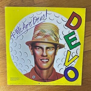 DEVO Q: Are We Not men? A: We Are Devo ! Vinyl Record